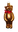 Teddybär mit roter Schleife