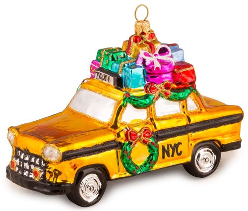 NY Taxi mit Geschenken
