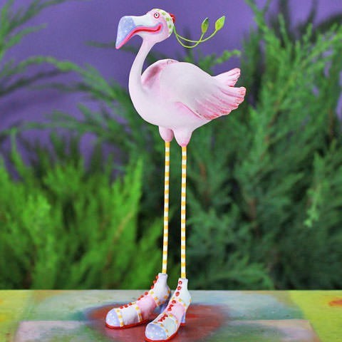 Mini Anhänger Sheila Flamingo